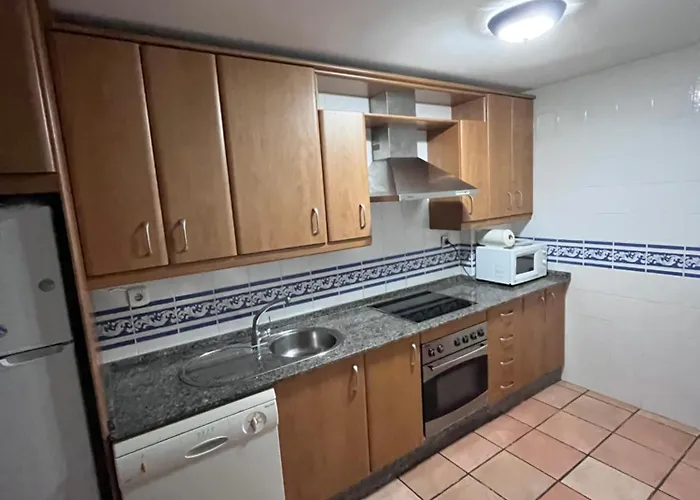 Adosado Con Jardin Urb Galia Ballena Semesterbostad *