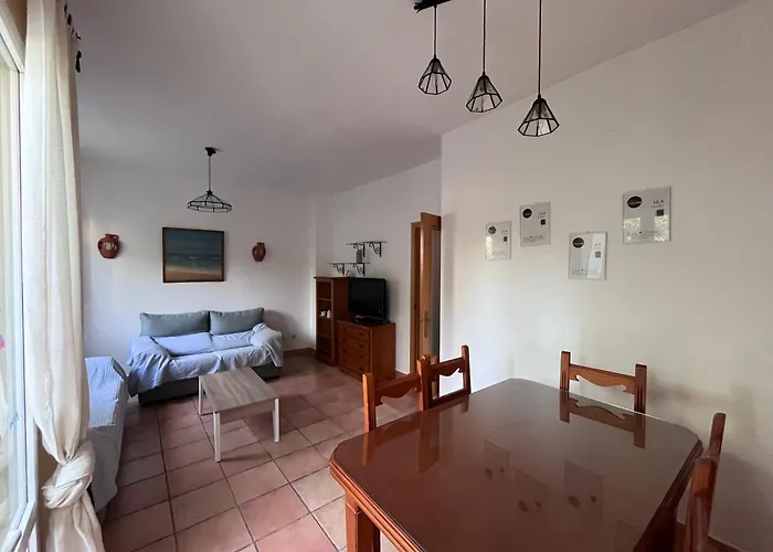 Feriehus Adosado Con Jardin Urb Galia Ballena *